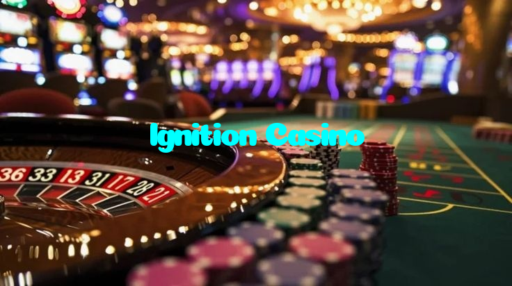 Ignition Casino casino presented on mobile device in Pakistan with slots and live games